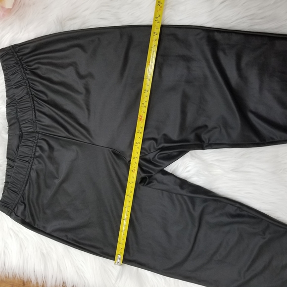 Black Faux Leather Leggings - Picture 8 of 15